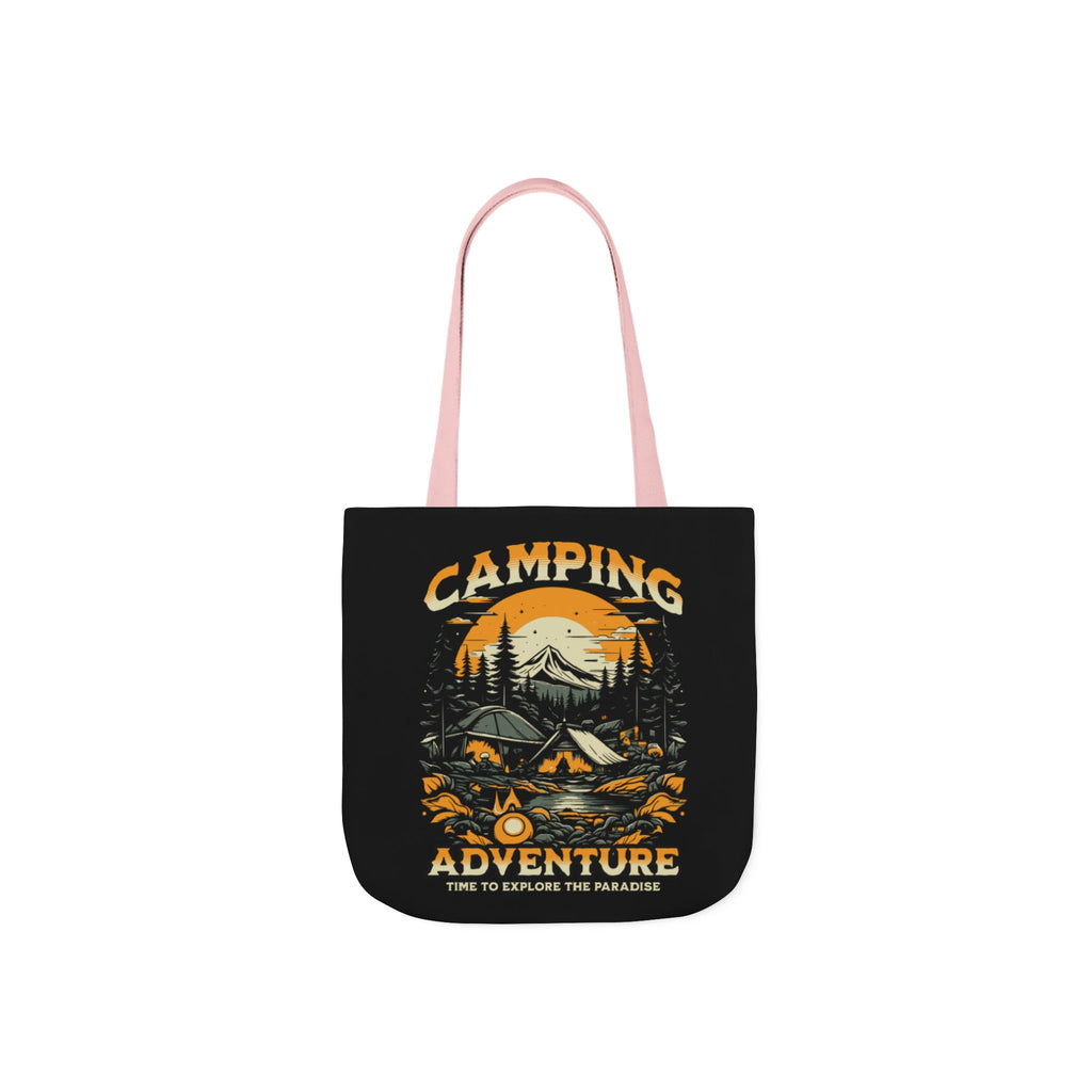 Camping Adventure Canvas Tote Bag