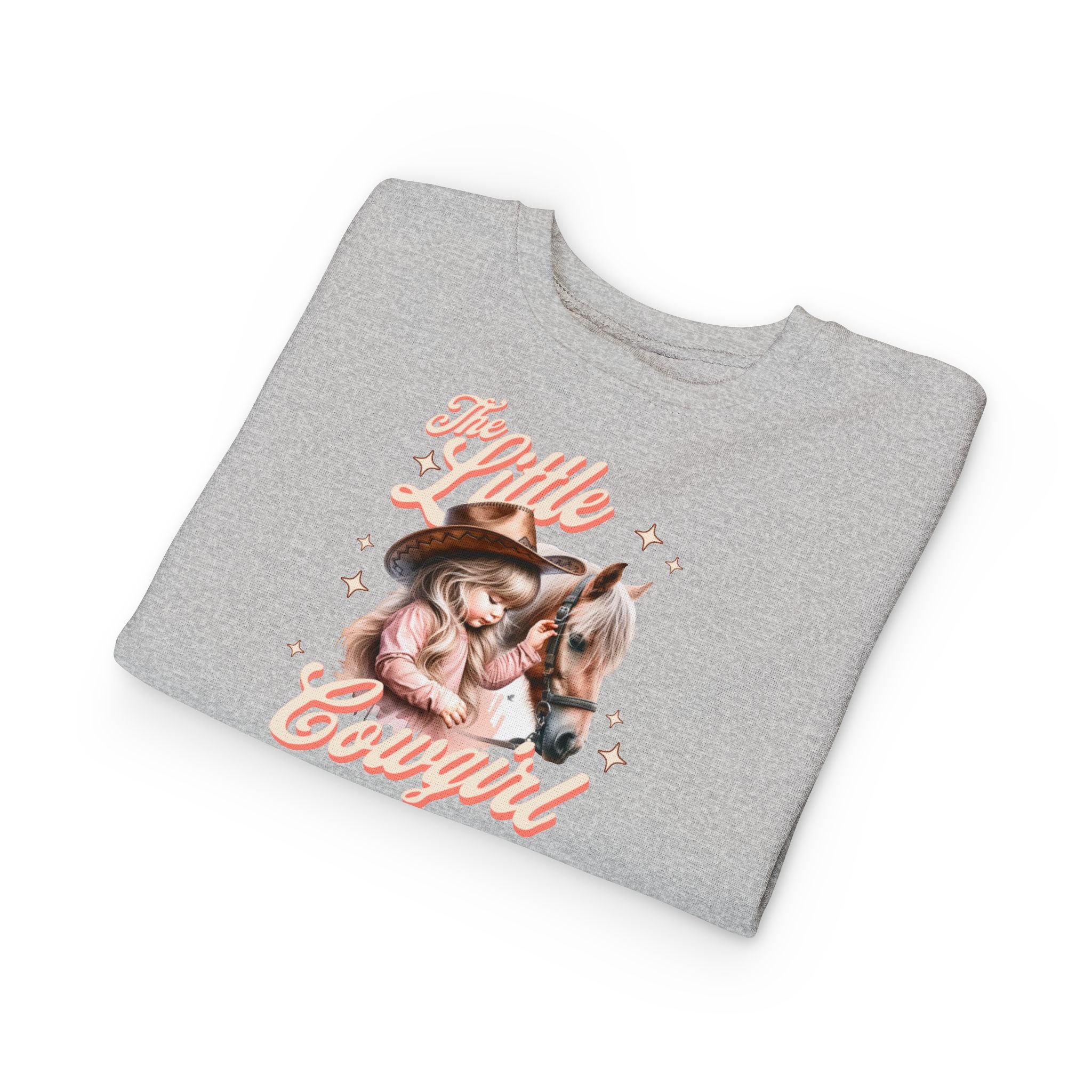 'The Little Cowgirl' Crewneck for Girls