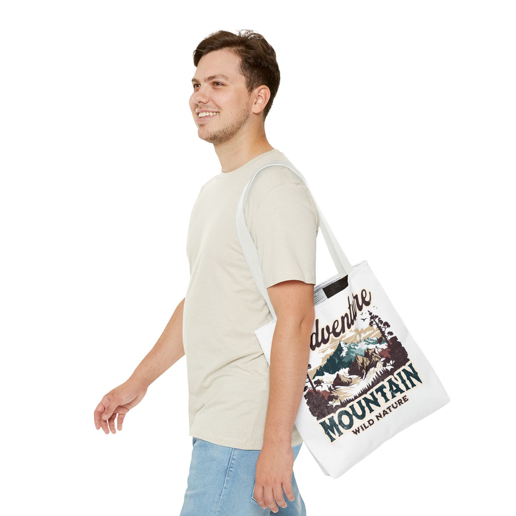 Adventure Mountain Tote Bag