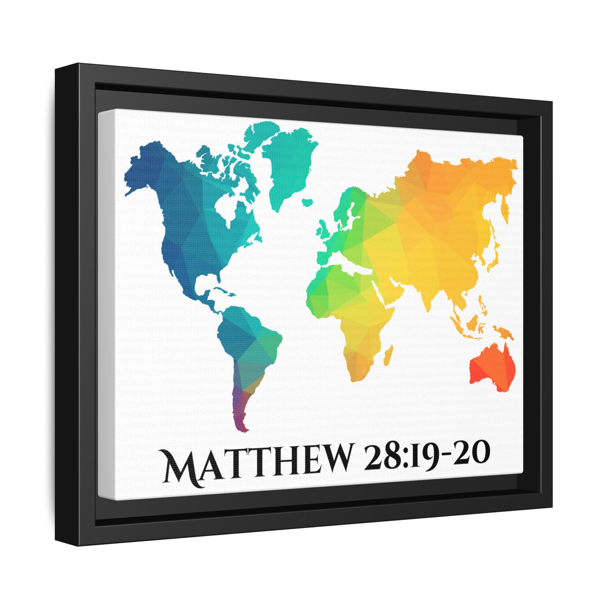 The Great Commission Wall Art (Matthew 28:19-20)