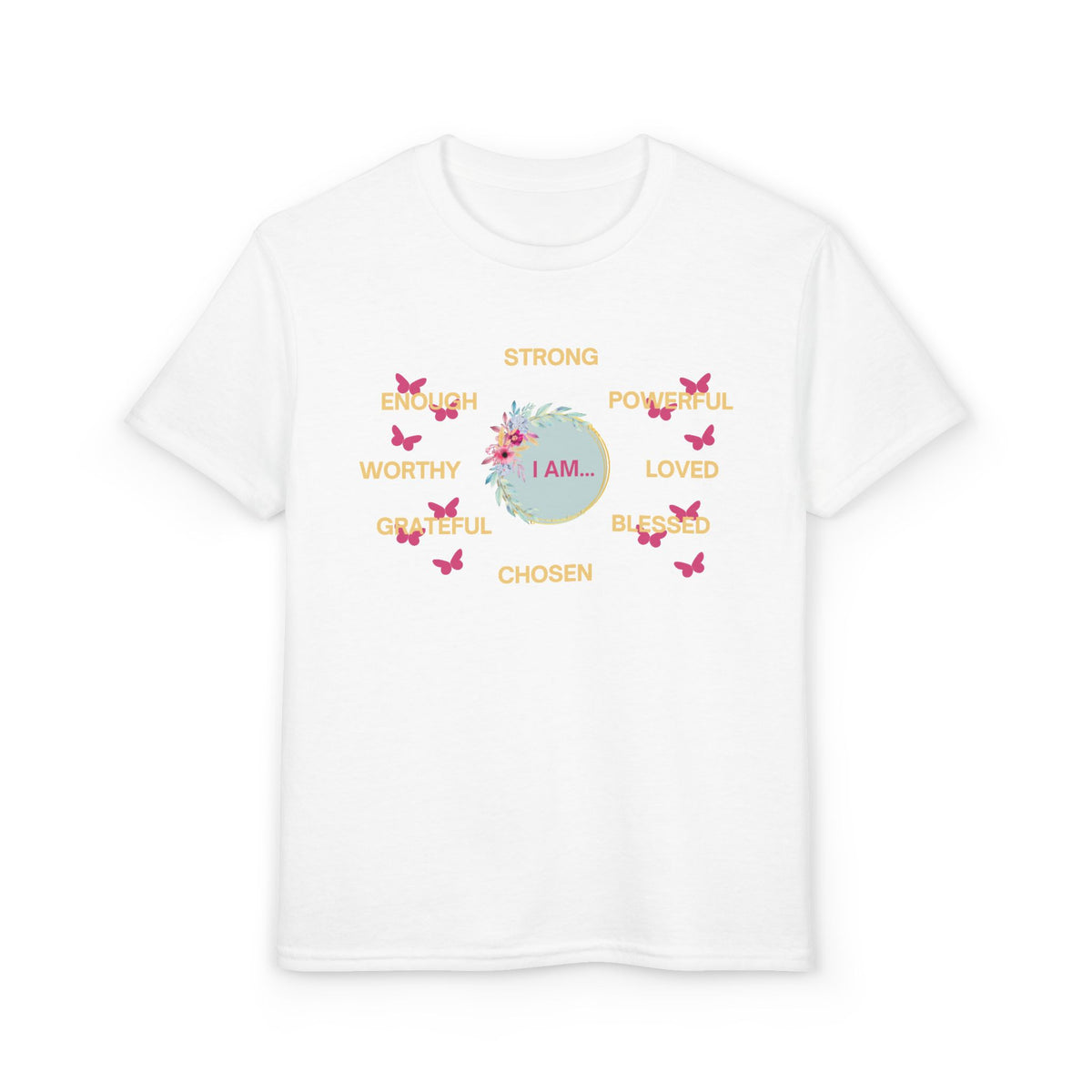 "I AM" Youth Girls T-Shirt
