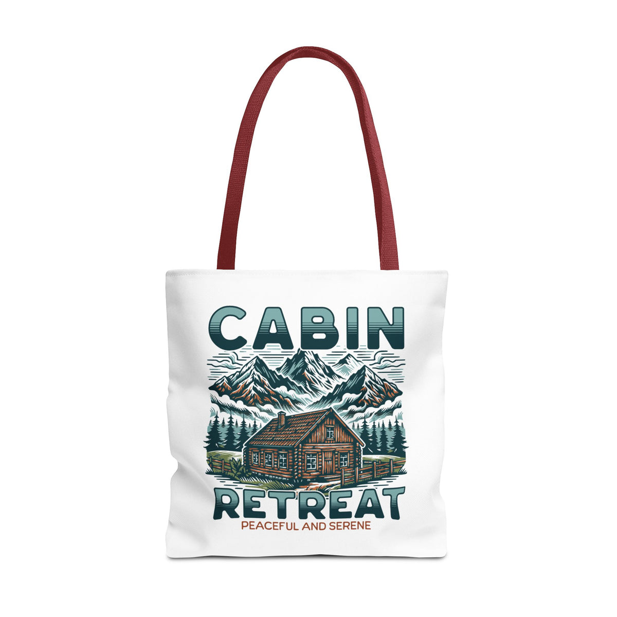 Cabin Retreat Tote Bag