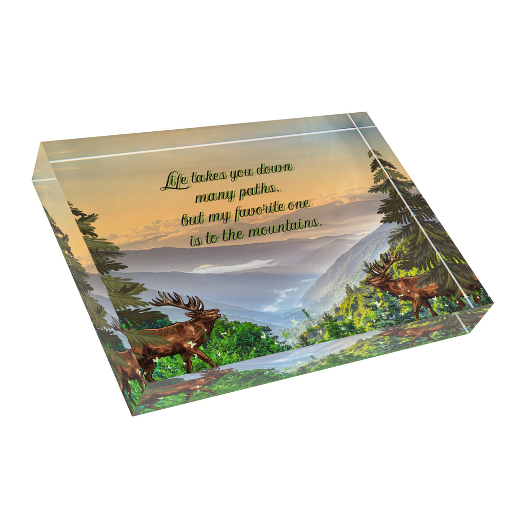 Mountain Path Photo Block