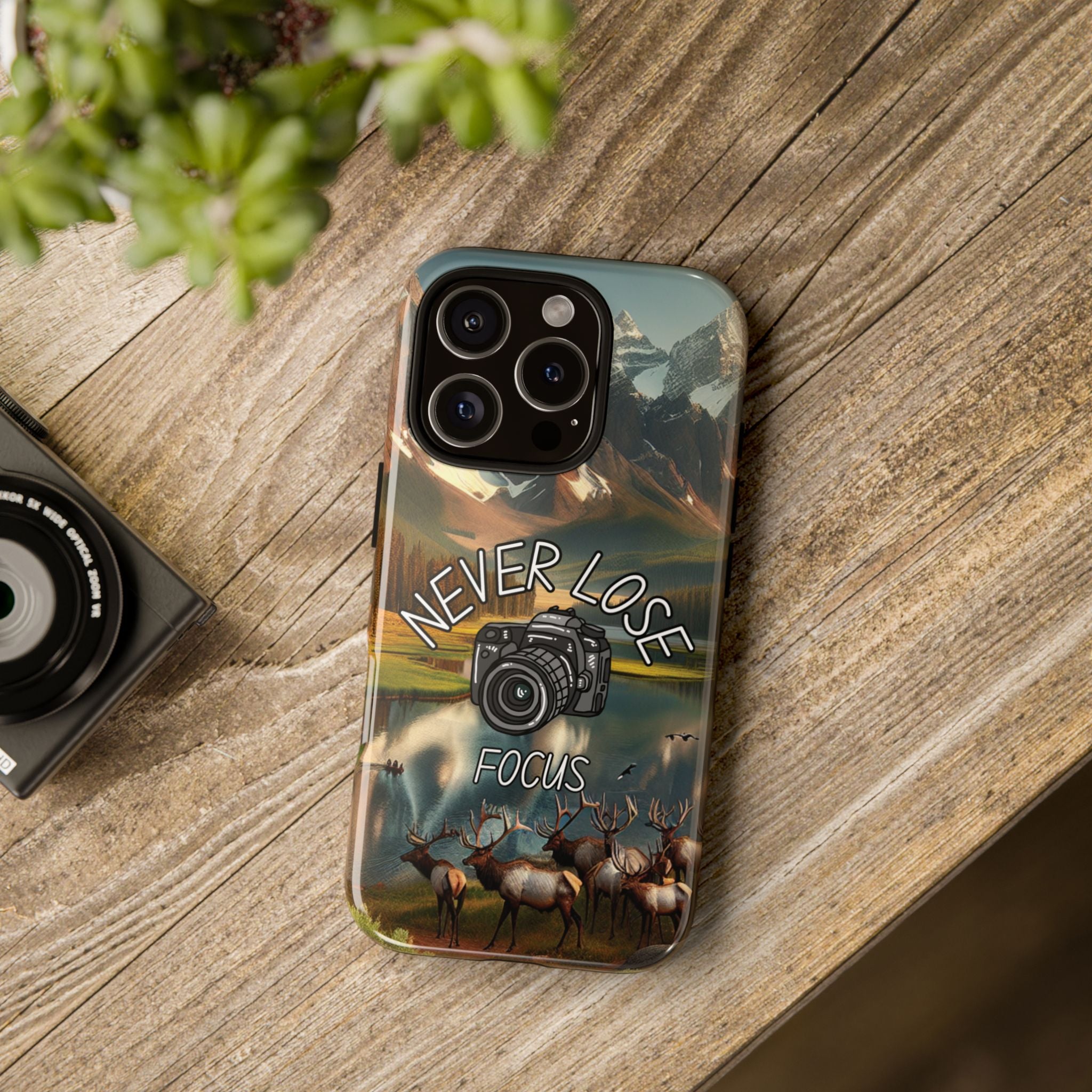 Never Lose Focus Phone Case
