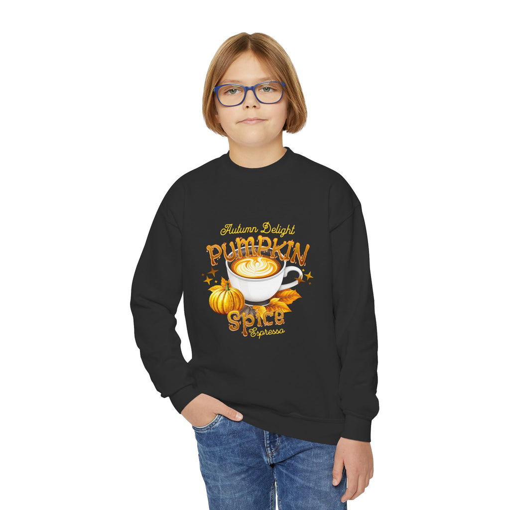 Pumpkin Spice Latte Youth Crewneck
