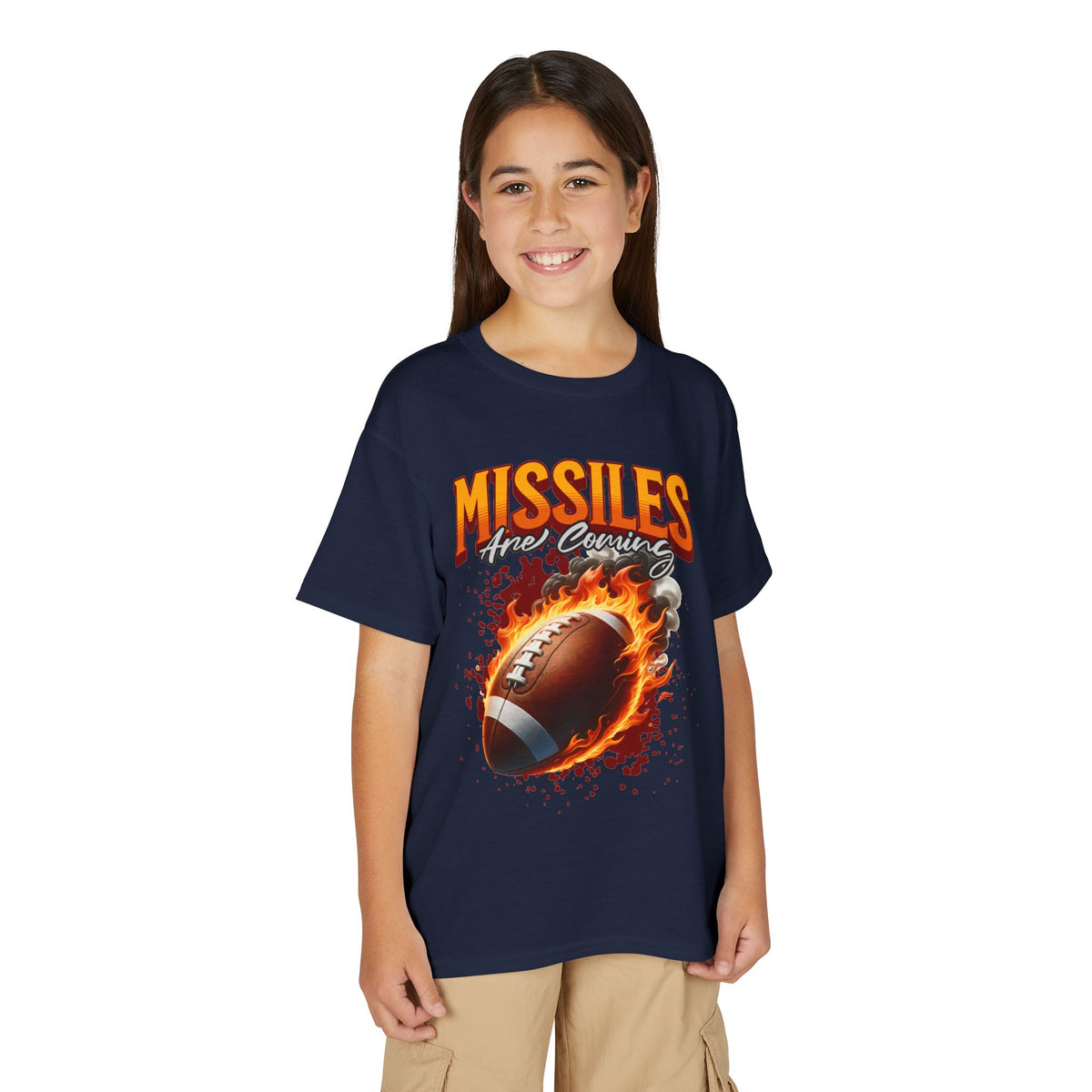 "Missiles Are Coming" Football Youth T-Shirt