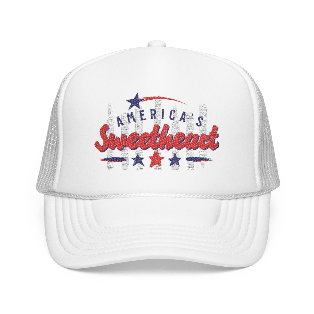 "America's Sweetheart" Embroidered Foam Cap