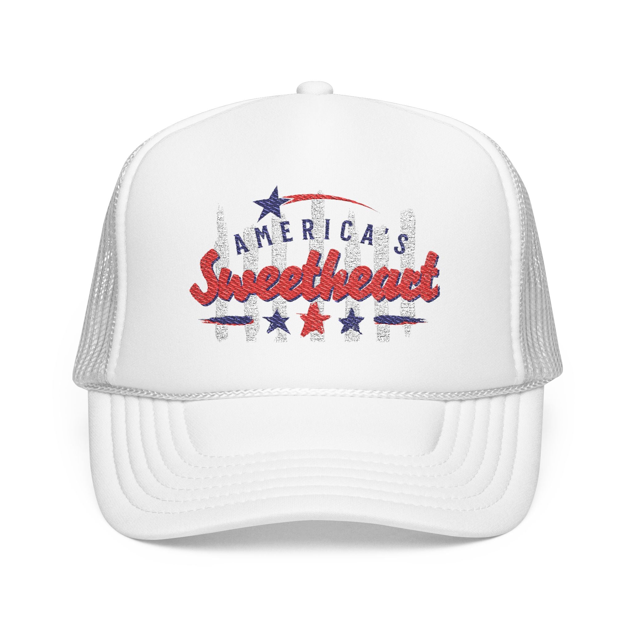 "America's Sweetheart" Embroidered Foam Cap