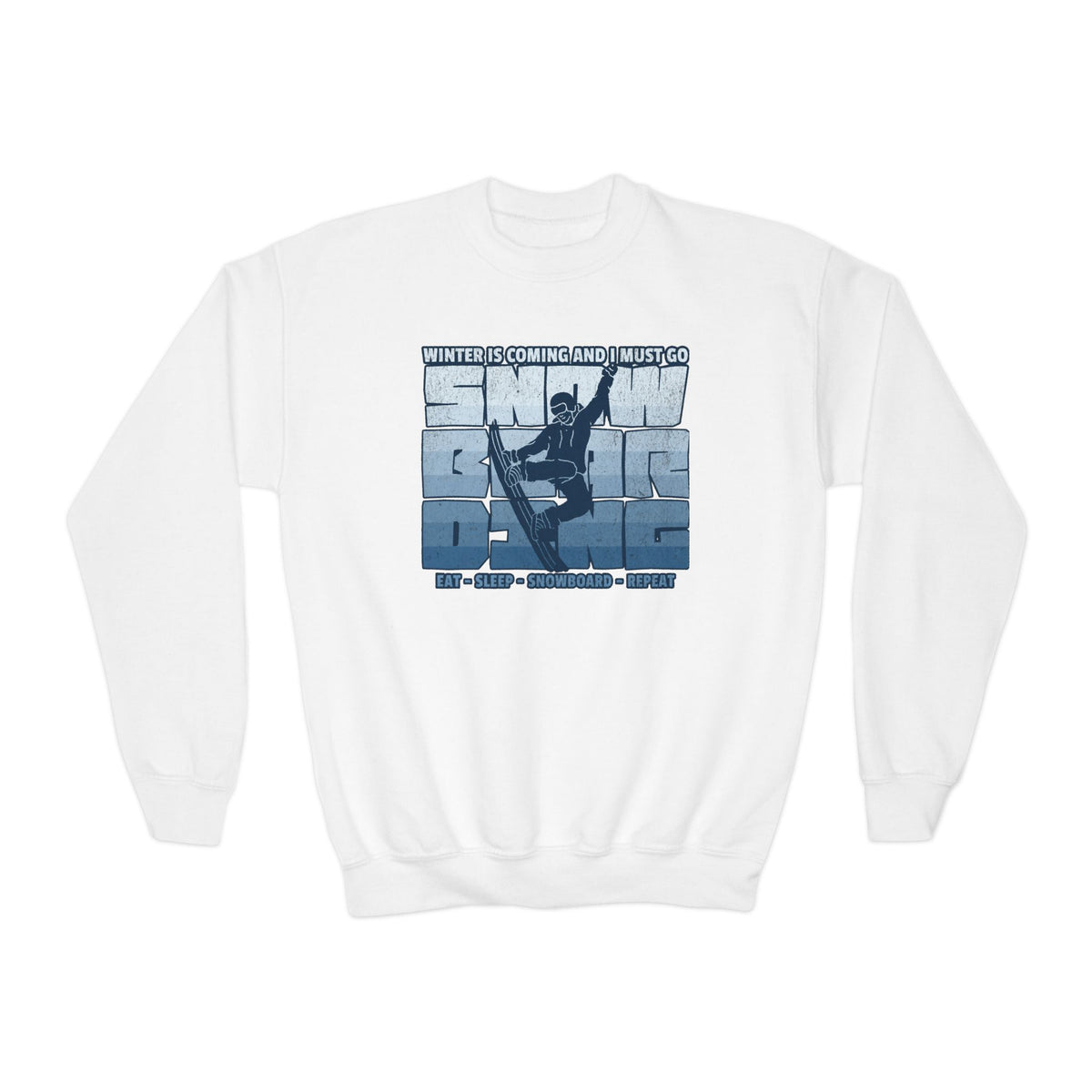 "Winter is Coming..." Youth Crewneck