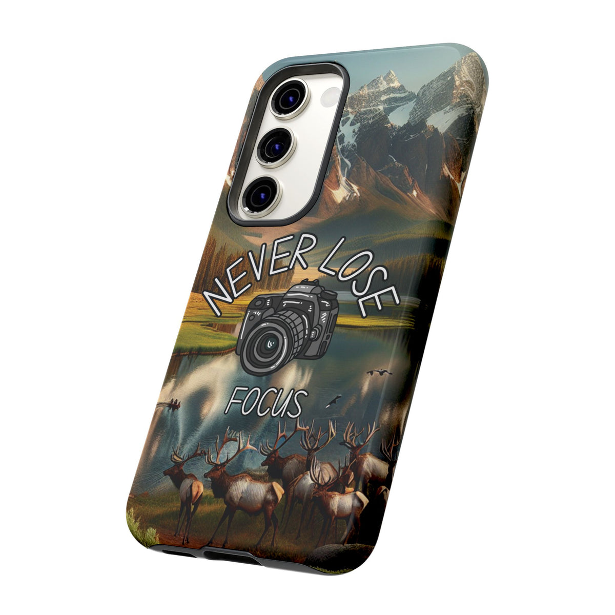 Never Lose Focus Phone Case