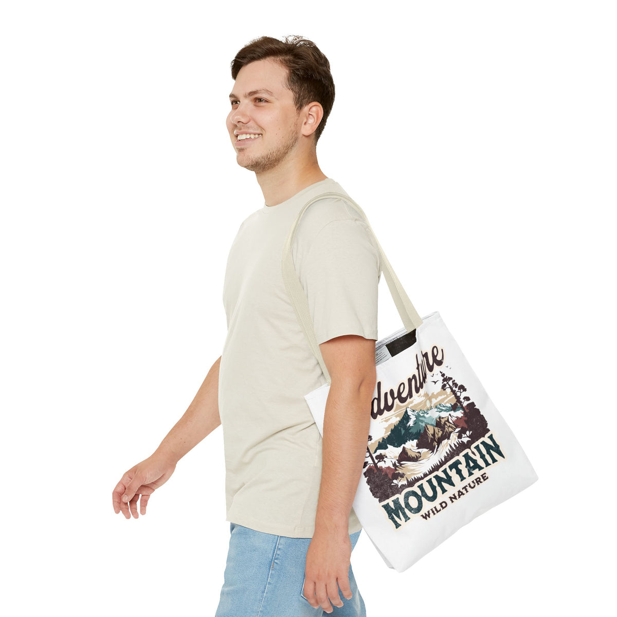 Adventure Mountain Tote Bag