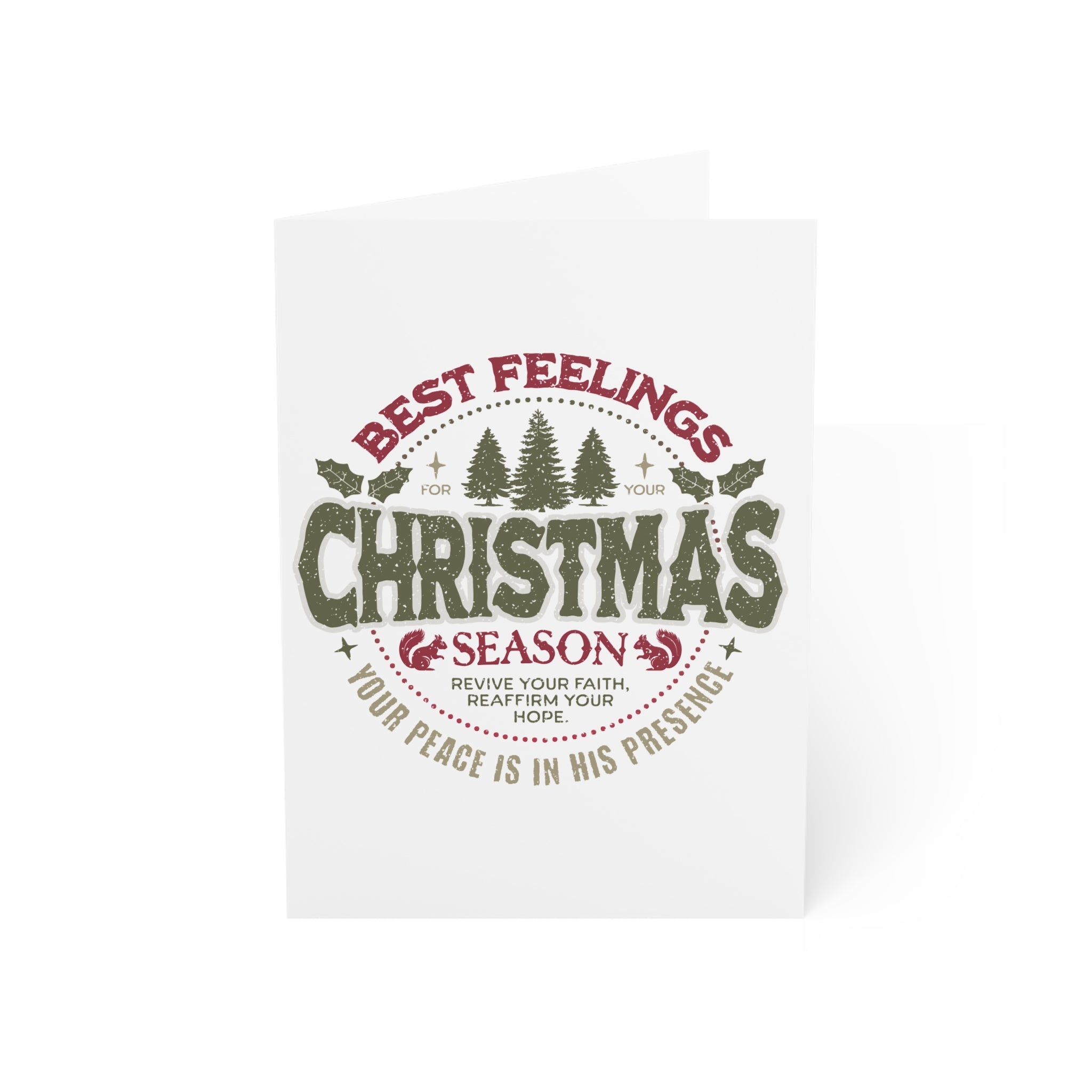 Christmas Greeting Cards Pack (1/10/30/50pcs)