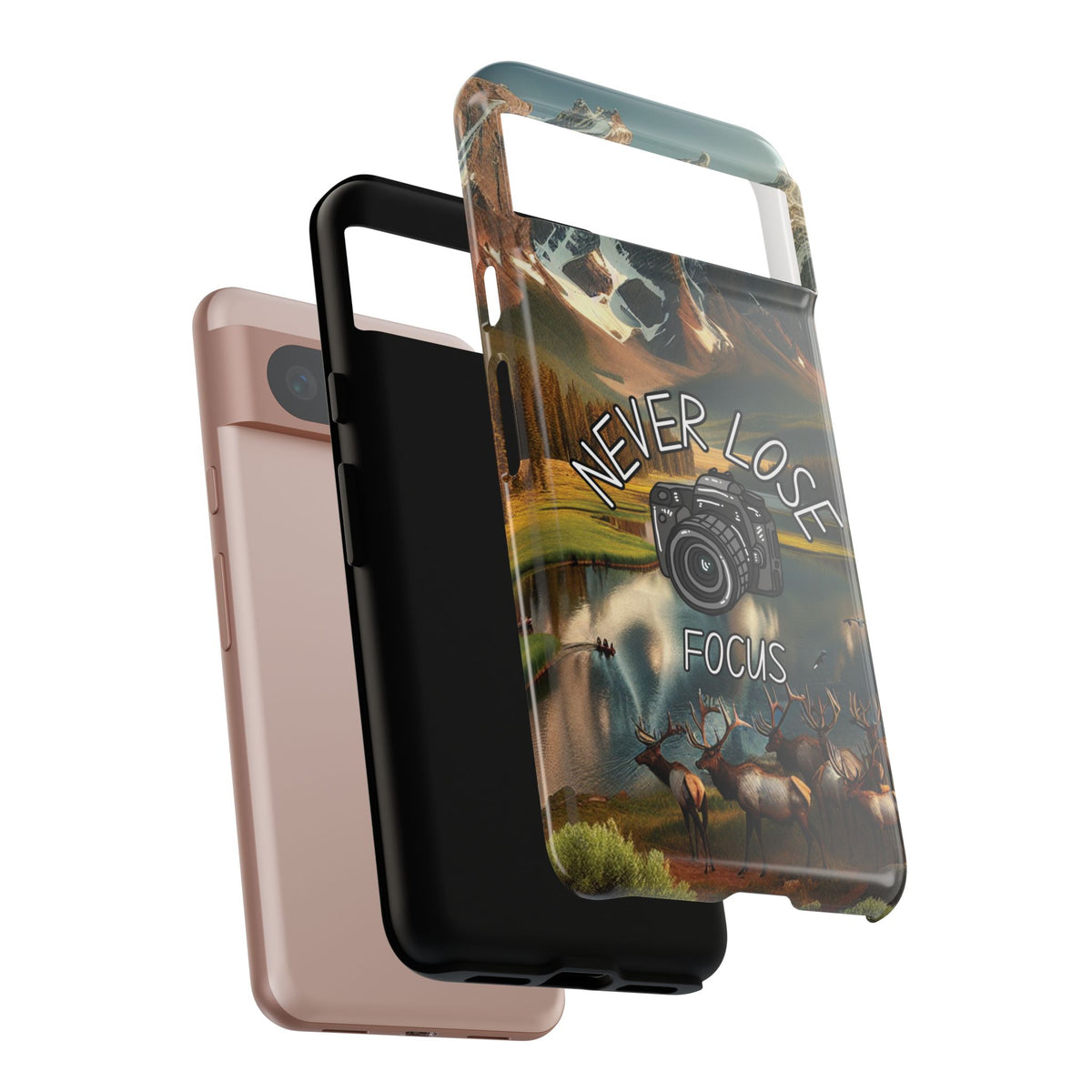 Never Lose Focus Phone Case