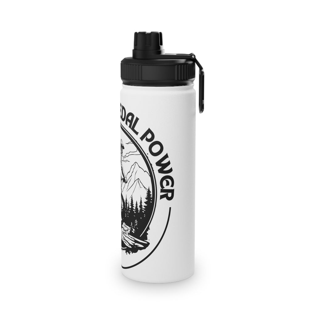 Pedal Power Water Bottle (12oz. 18oz. 32oz.)