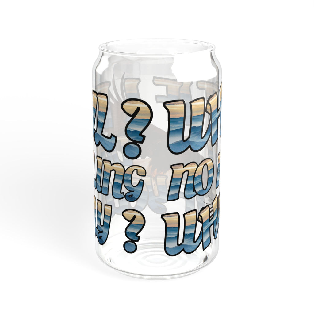 What If I Fall Sipper Glass