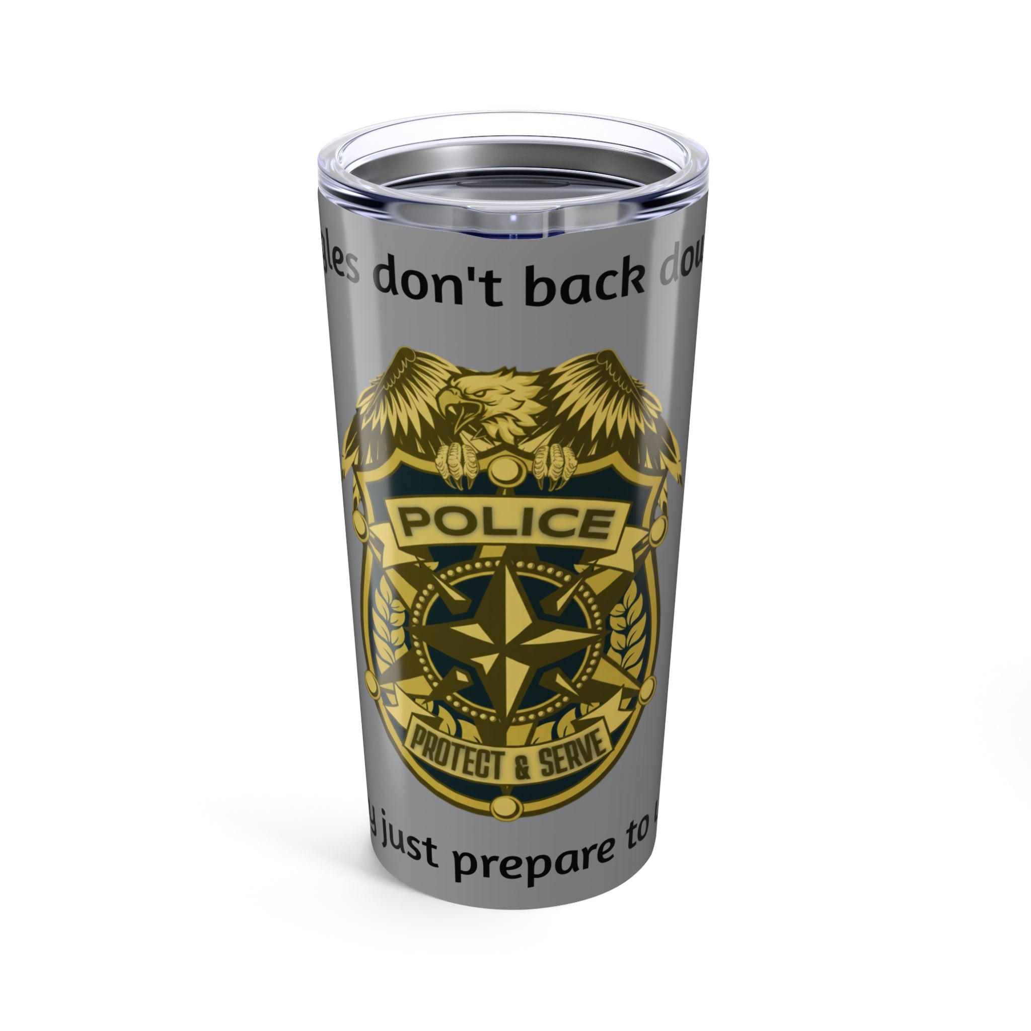 Police Badge Tumbler (20oz.)