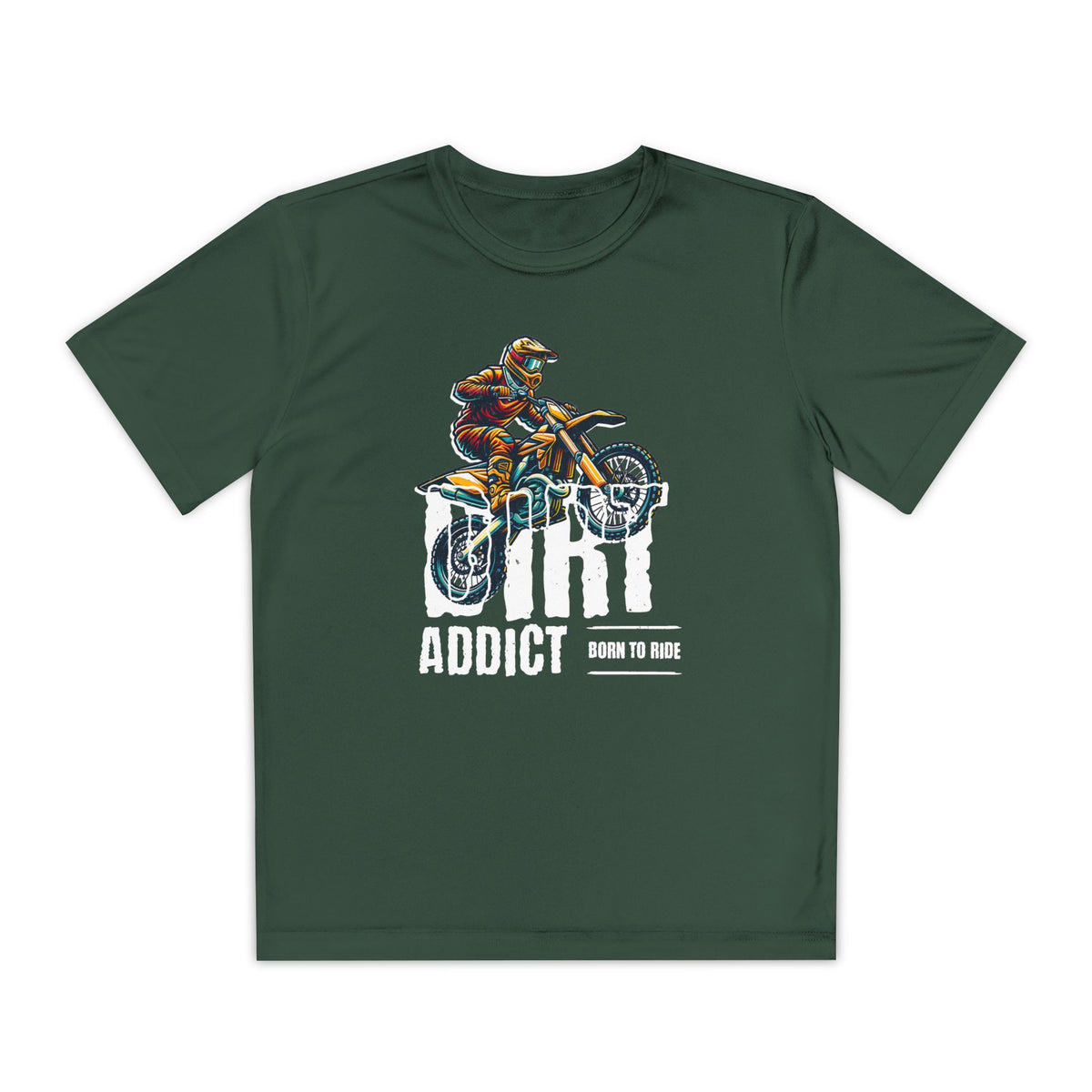 Dirt Addict Youth Motocross T-Shirt