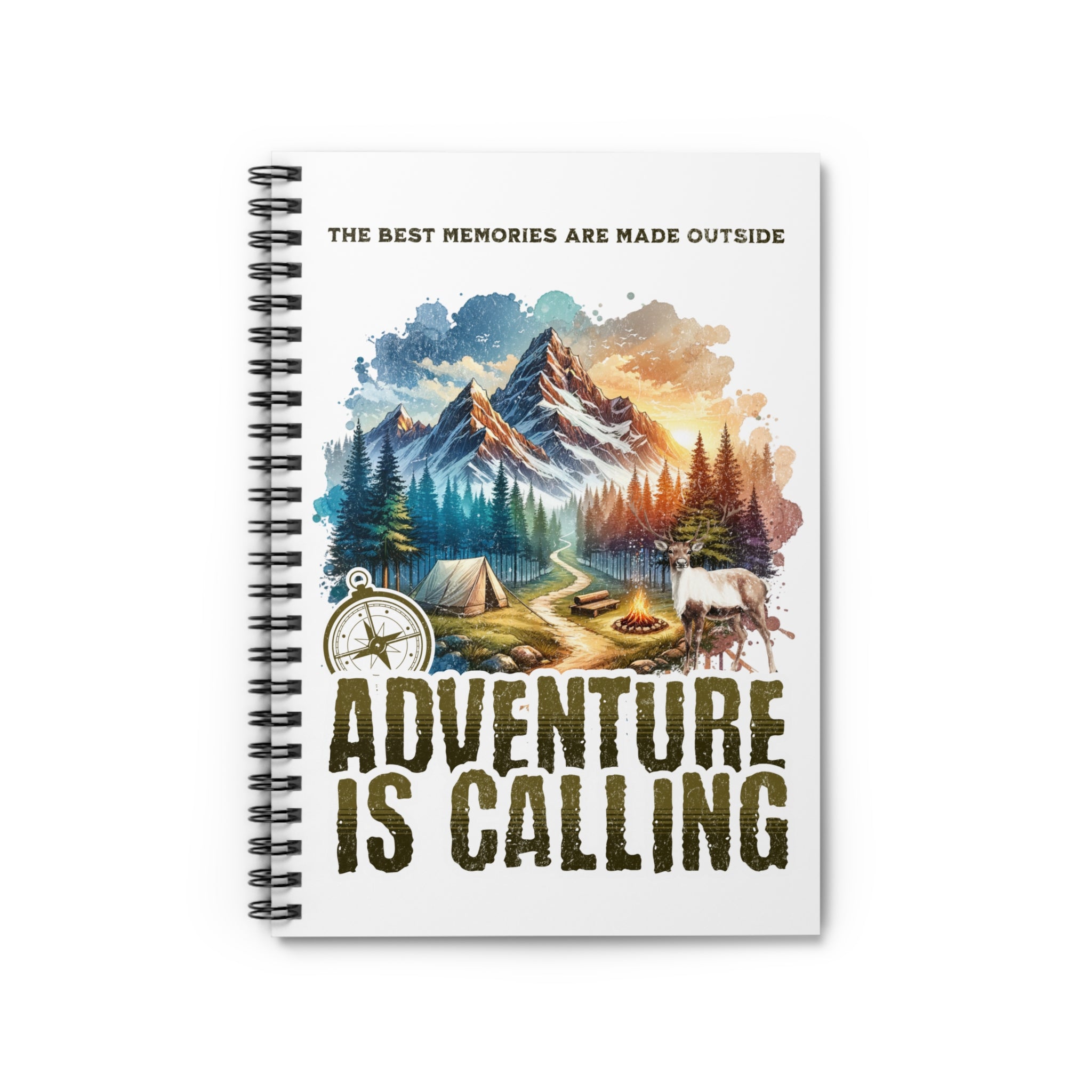 Adventure Is Calling Spiral Notebook