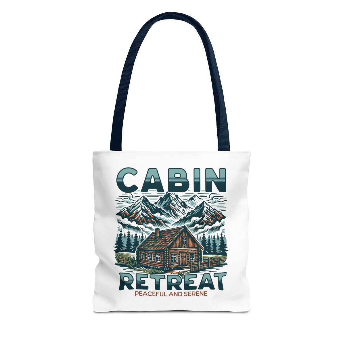 Cabin Retreat Tote Bag
