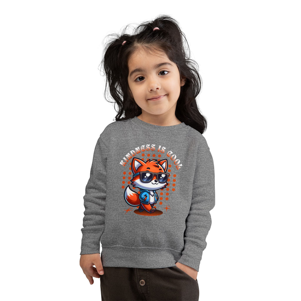 "Kindness Is Cool" Toddler Crewneck