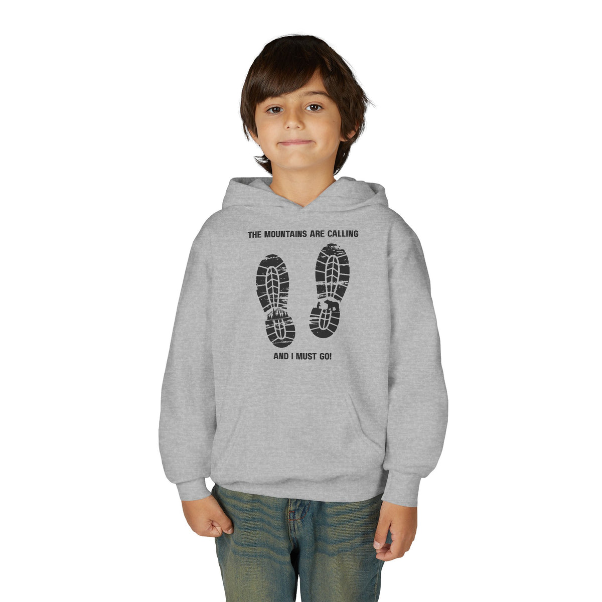 "The Mountains Are Calling" Youth Hoodie