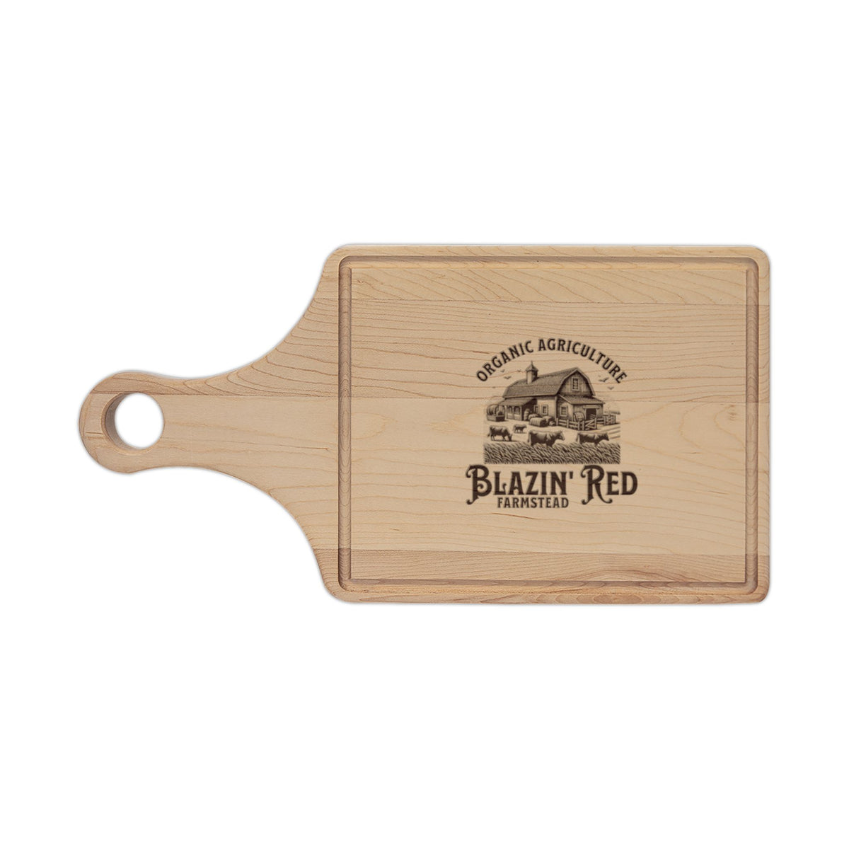 "Rustic Farmhouse" Maple Cutting Board
