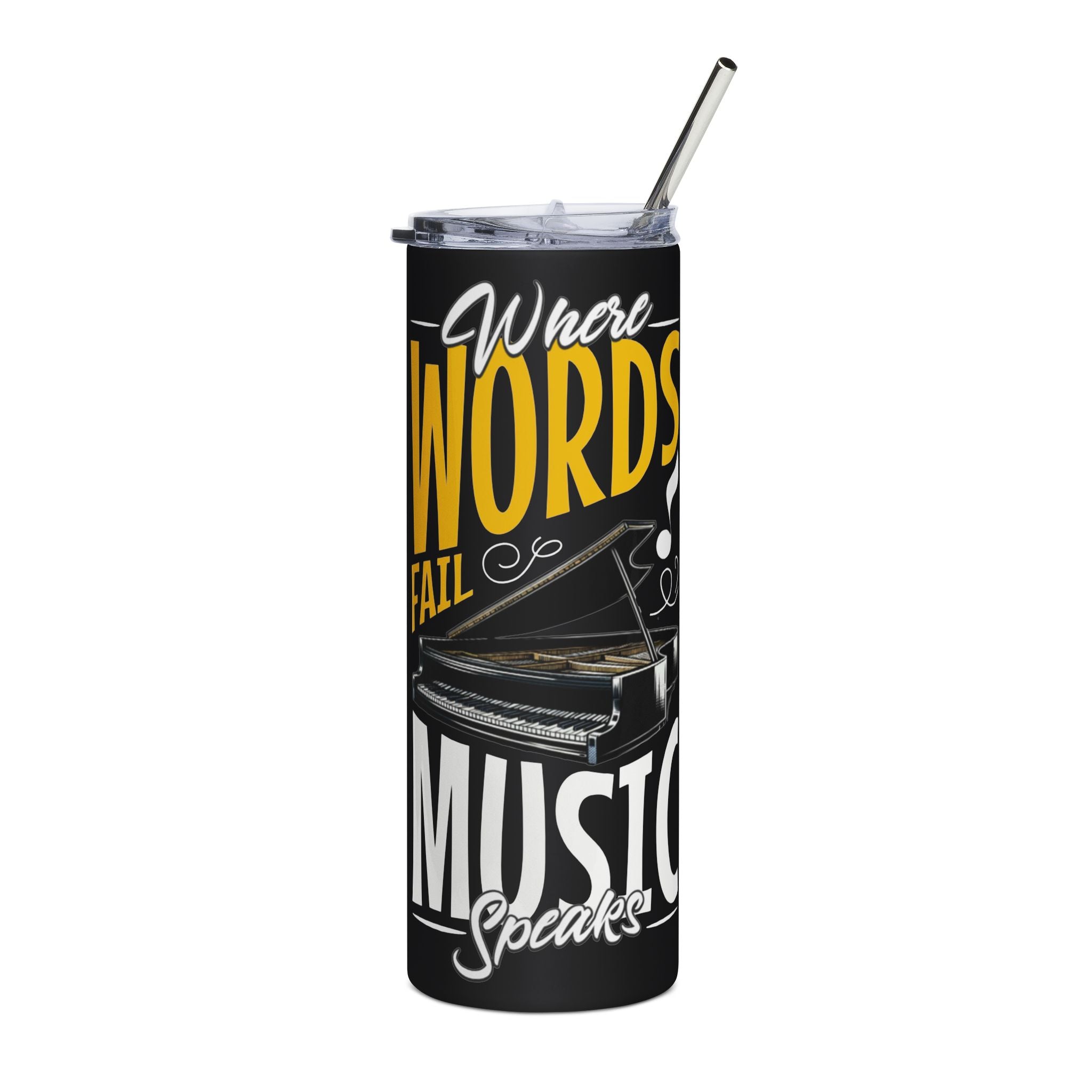 ...Music Speaks Tumbler (20oz.)