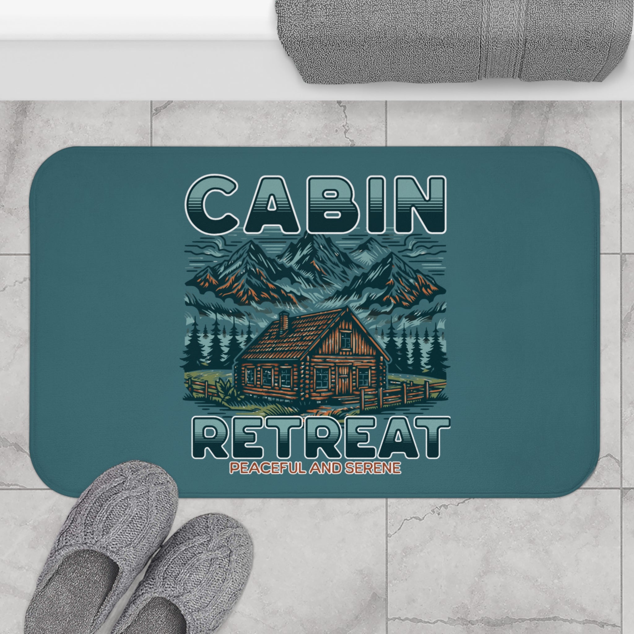 Cabin Retreat Bath Mat