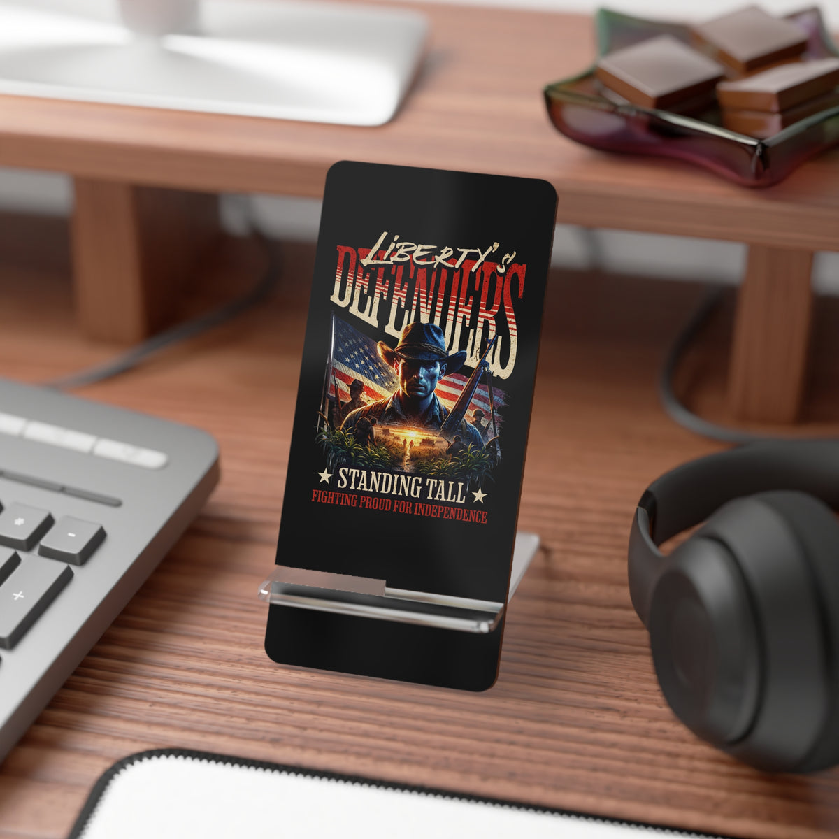 "Liberty Defenders" Phone Stand