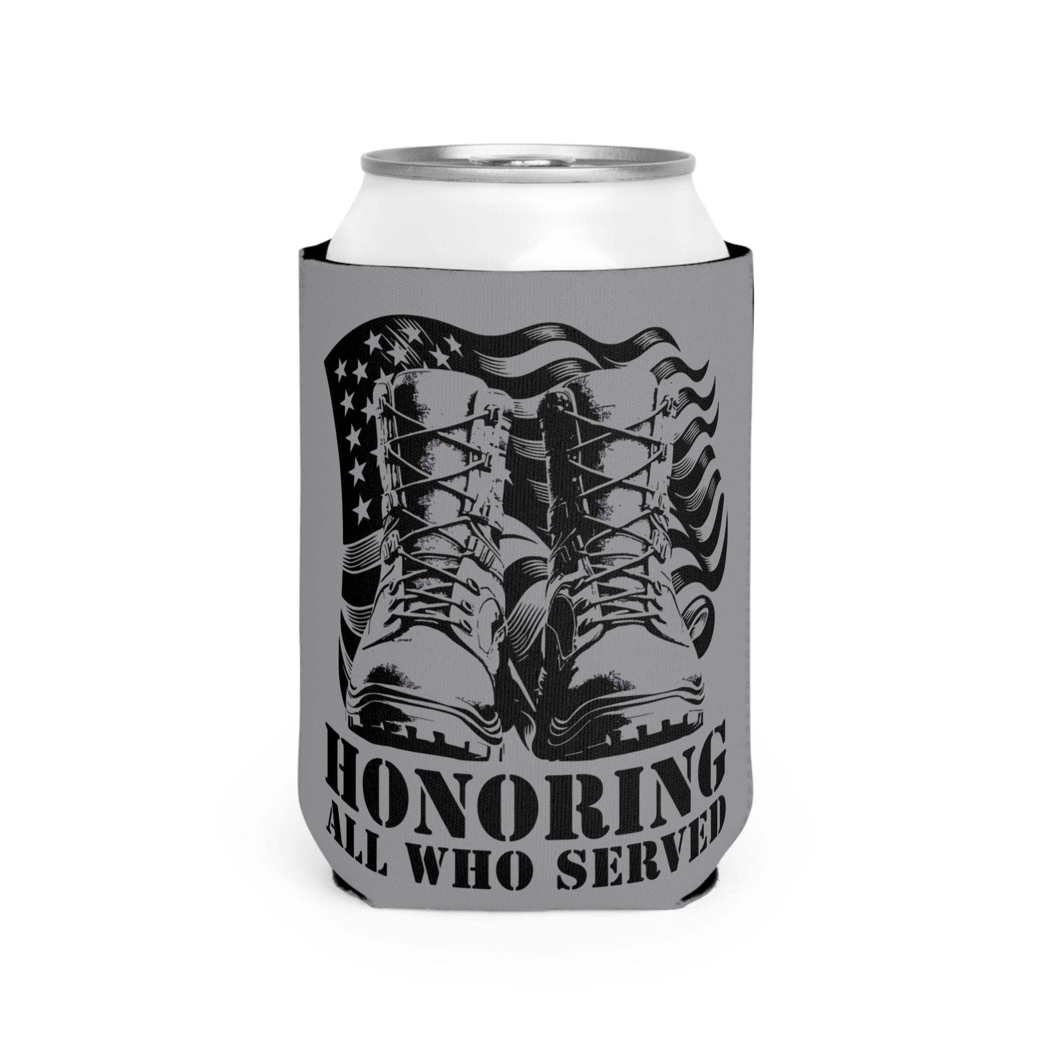 Honoring All Who Served Can Sleeve