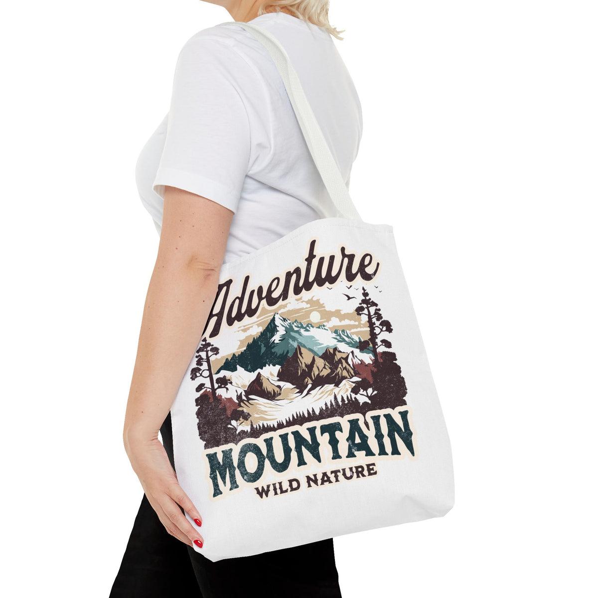 Adventure Mountain Tote Bag