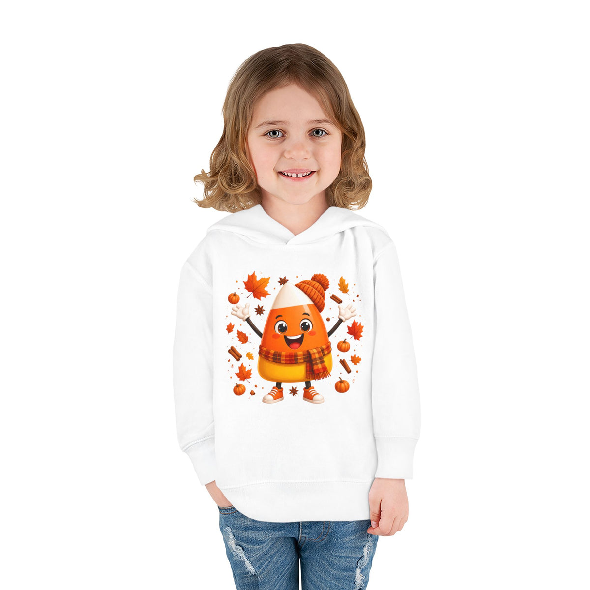 Candy Corn Toddler Hoodie