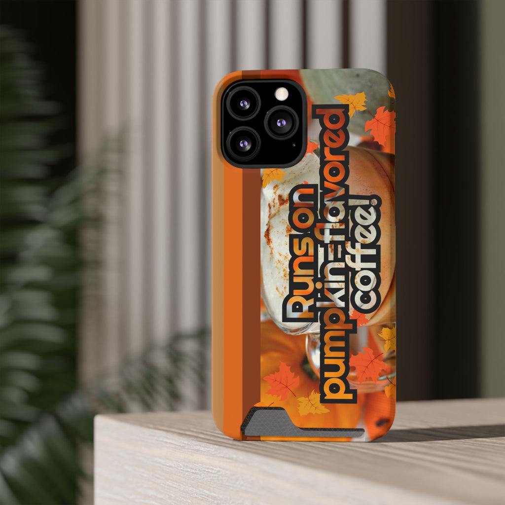 Coffee Phone Case w/Card Holder