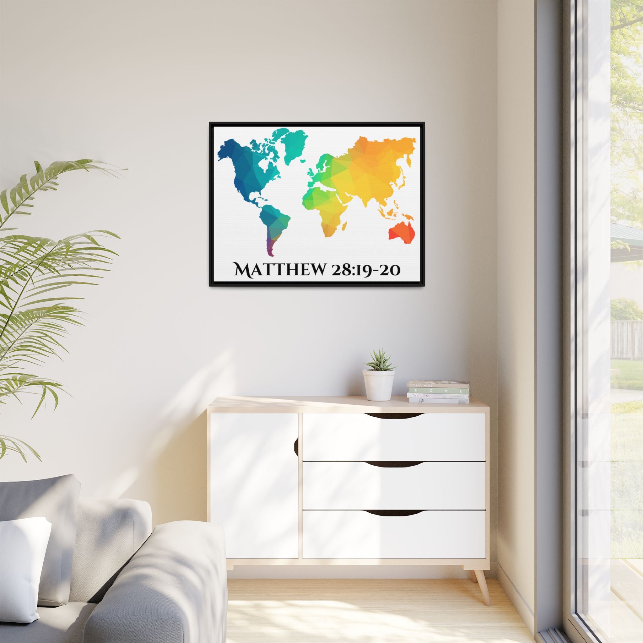 The Great Commission Wall Art (Matthew 28:19-20)