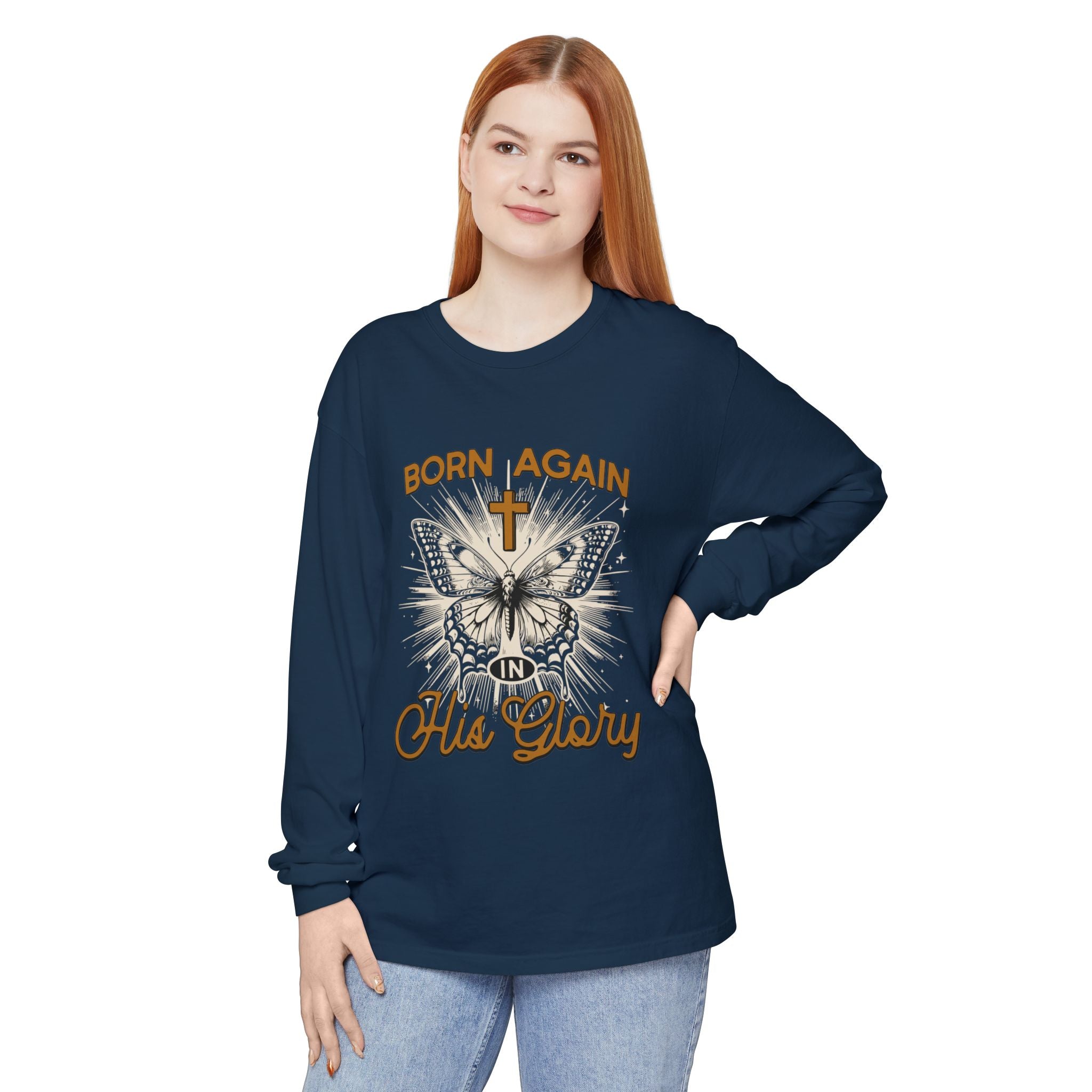 Born Again in His Glory LS T-Shirt