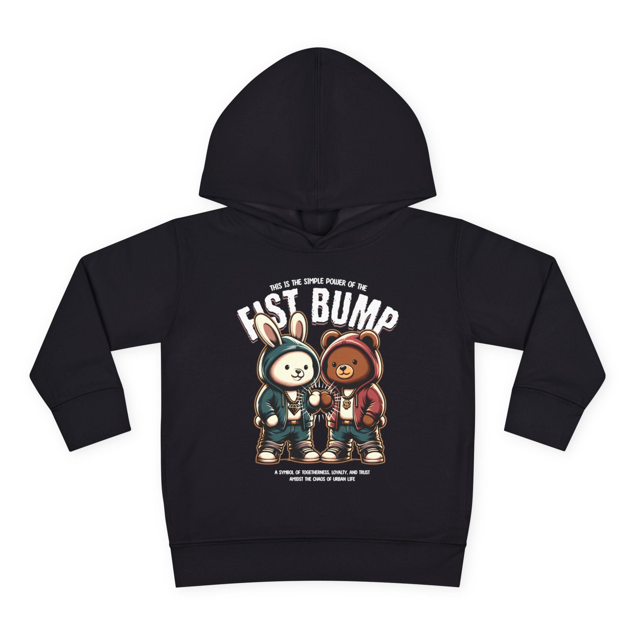 Fist Bump Toddler Hoodie