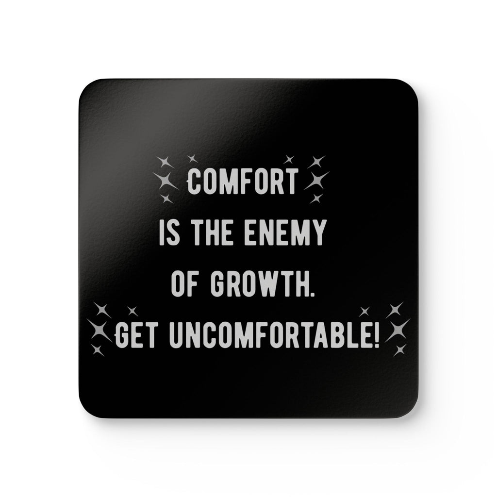 Get Uncomfortable Cork Coaster Set