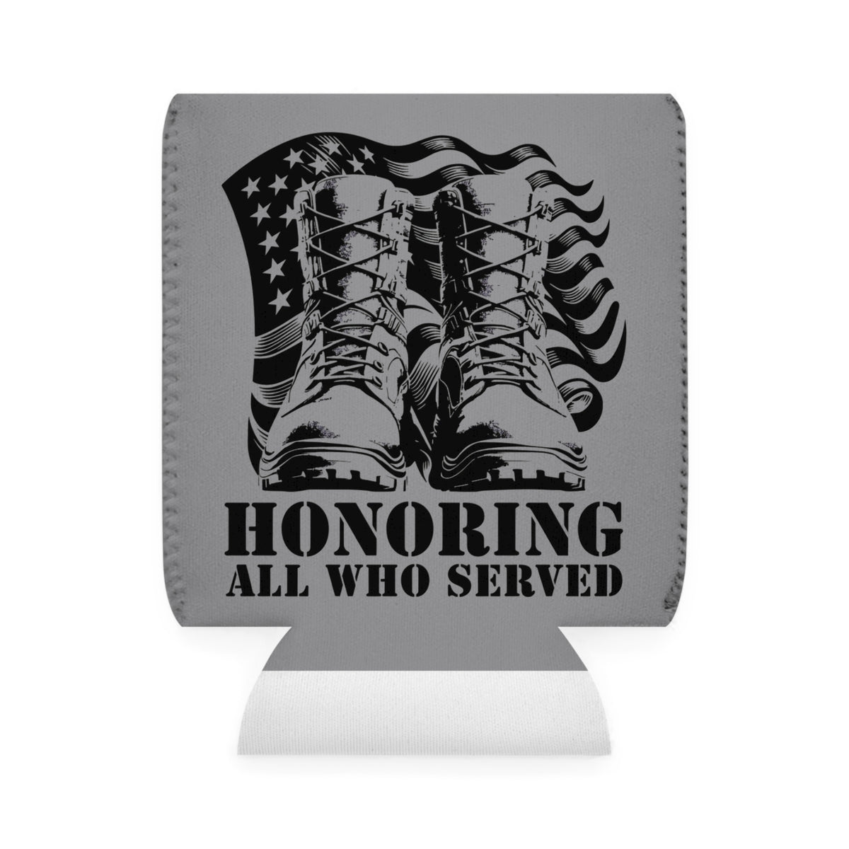 Honoring All Who Served Can Sleeve