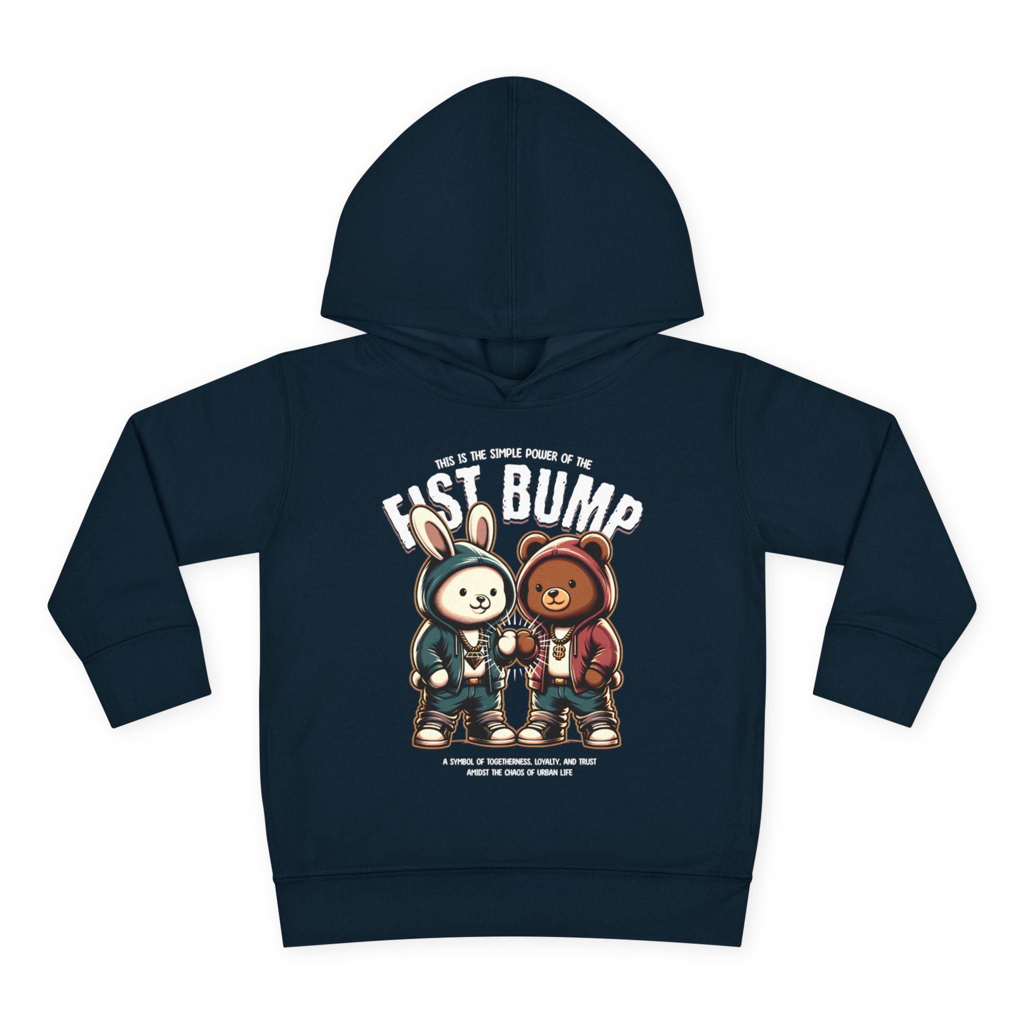 Fist Bump Toddler Hoodie
