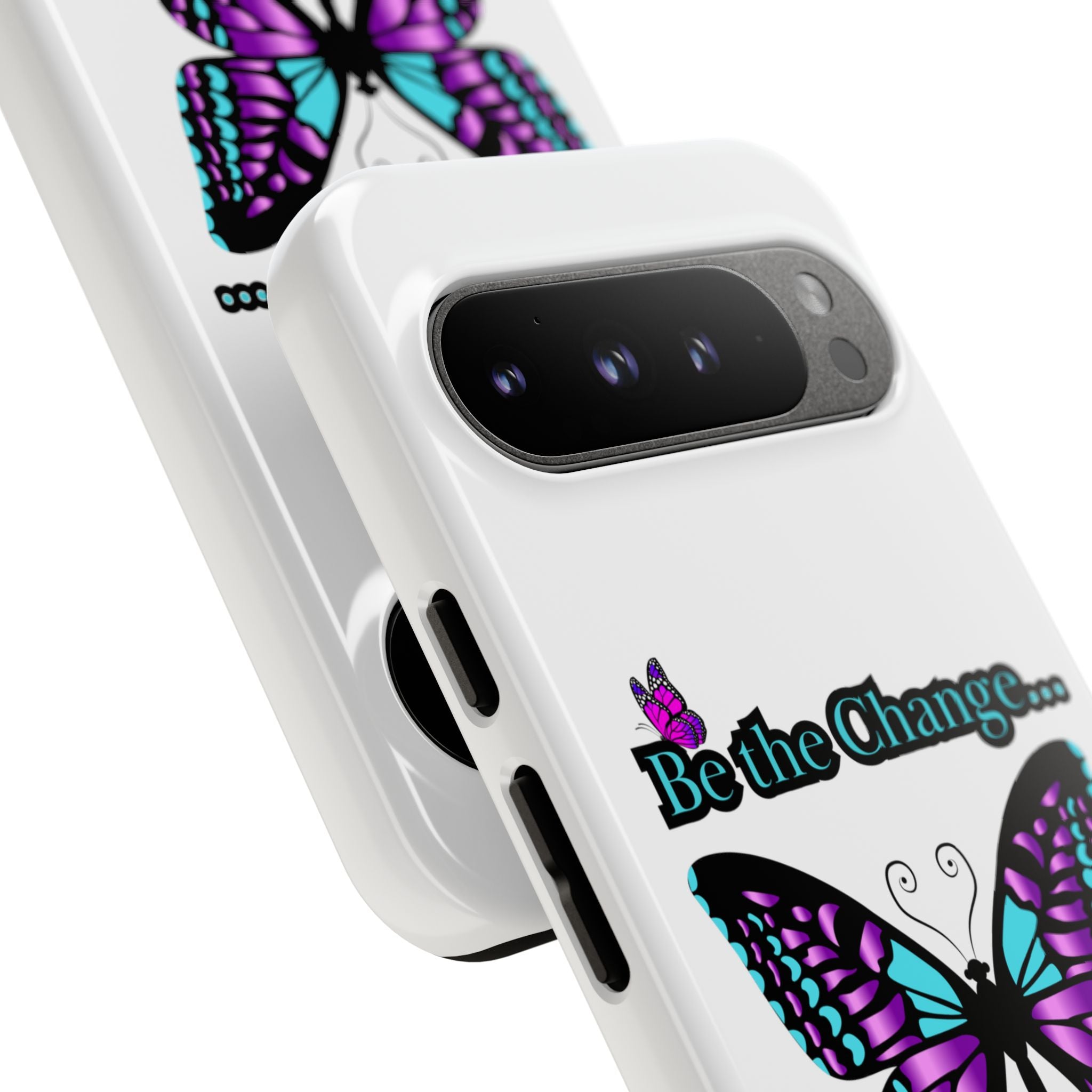 "Be the Change..."Butterfly Phone Case