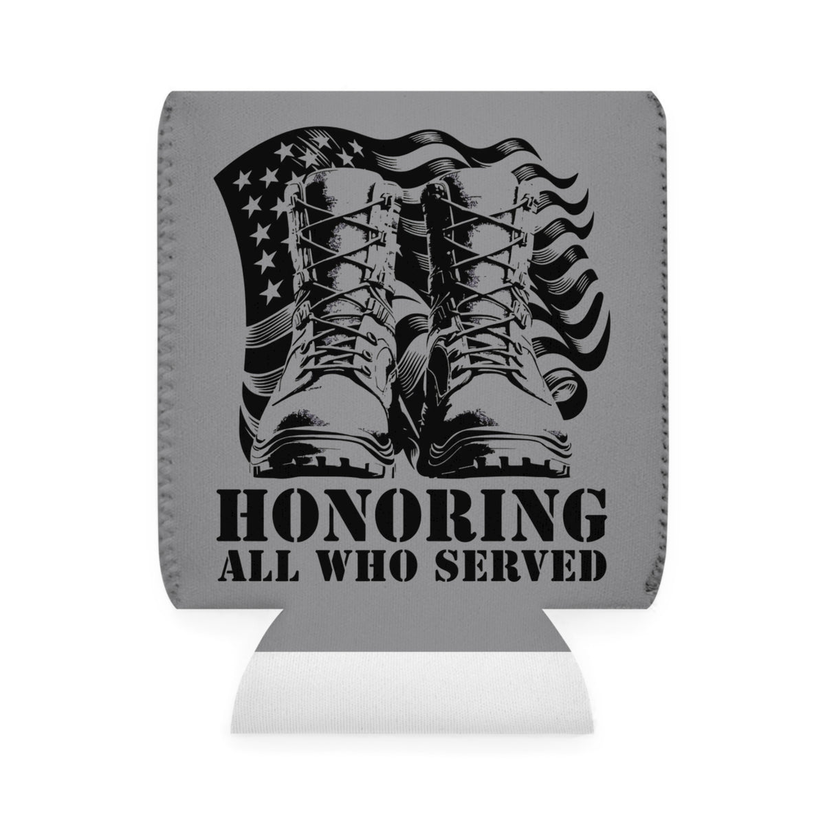 Honoring All Who Served Can Sleeve