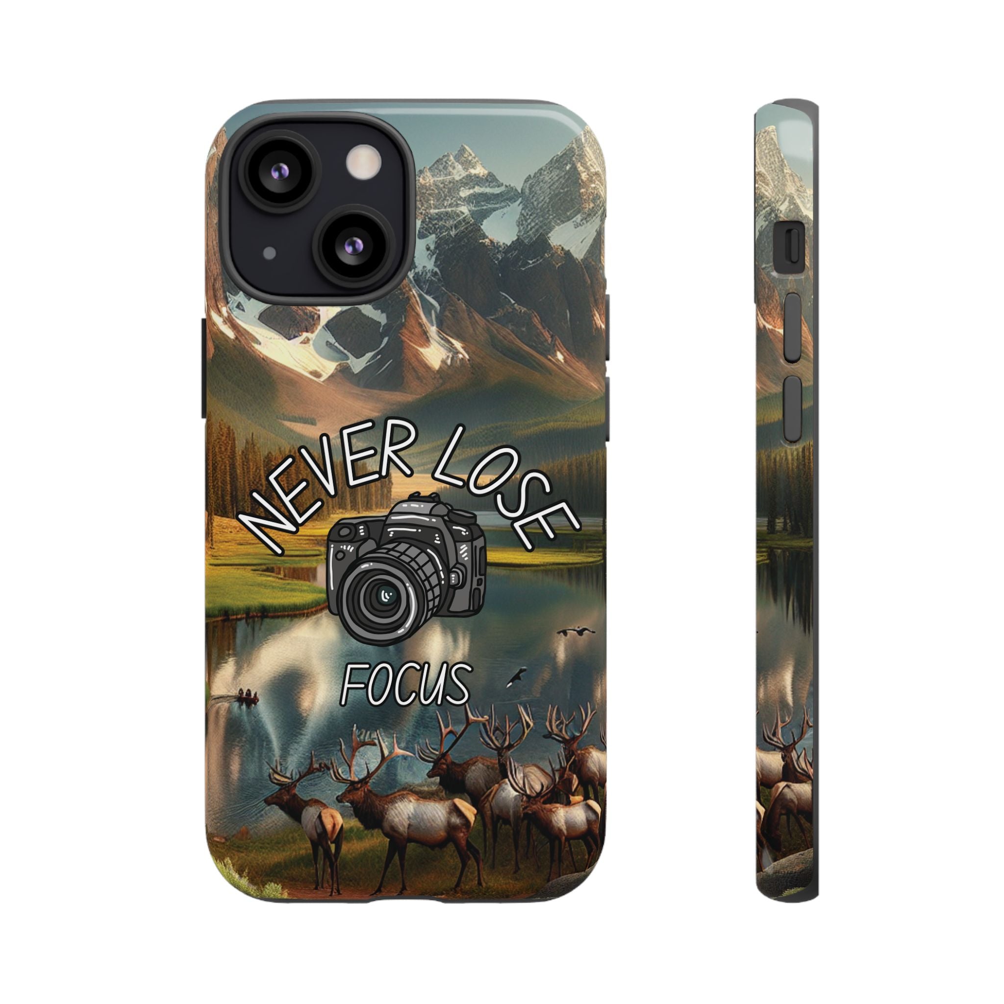 Never Lose Focus Phone Case