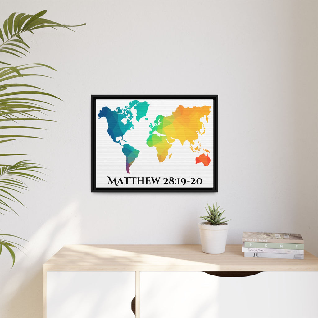 The Great Commission Wall Art (Matthew 28:19-20)