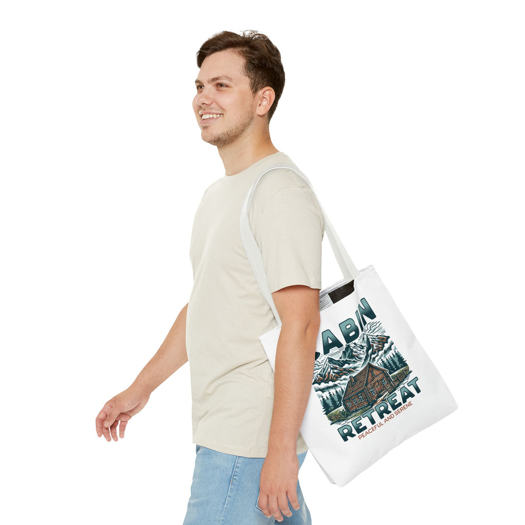 Cabin Retreat Tote Bag
