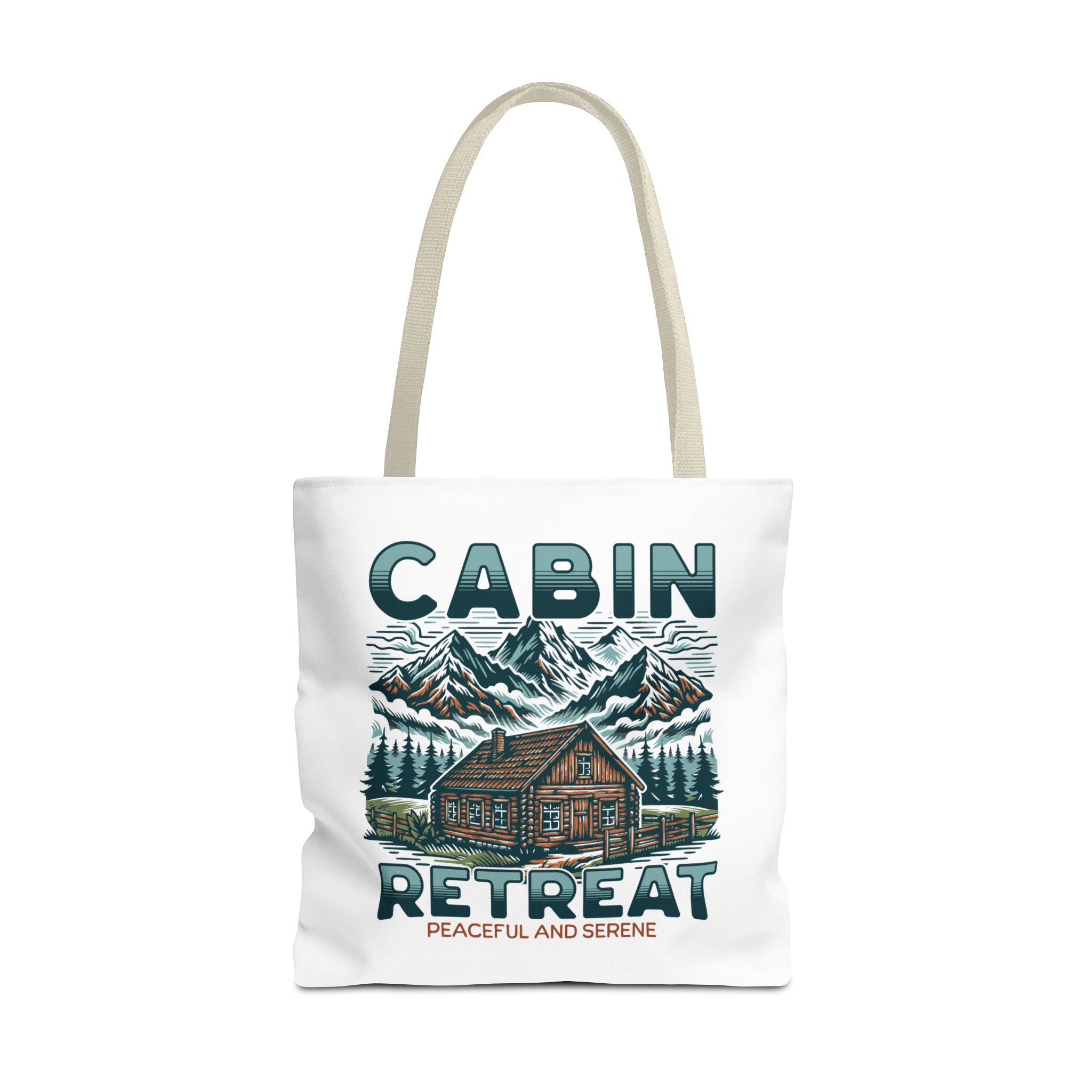 Cabin Retreat Tote Bag