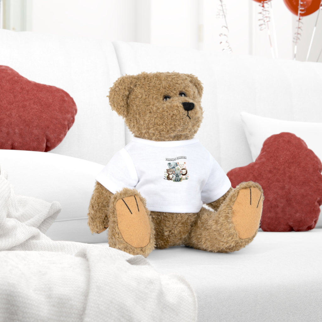 Plush Bear with T‑Shirt