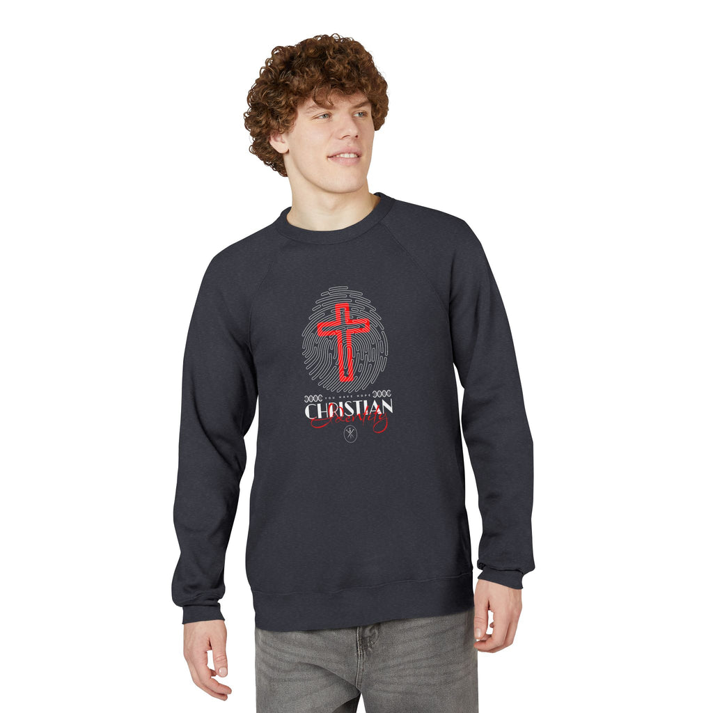 Cross Fingerprint Crewneck
