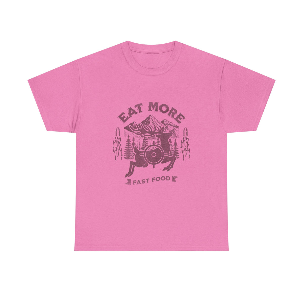 Eat More Fast-Food Vintage Mountain T-Shirt
