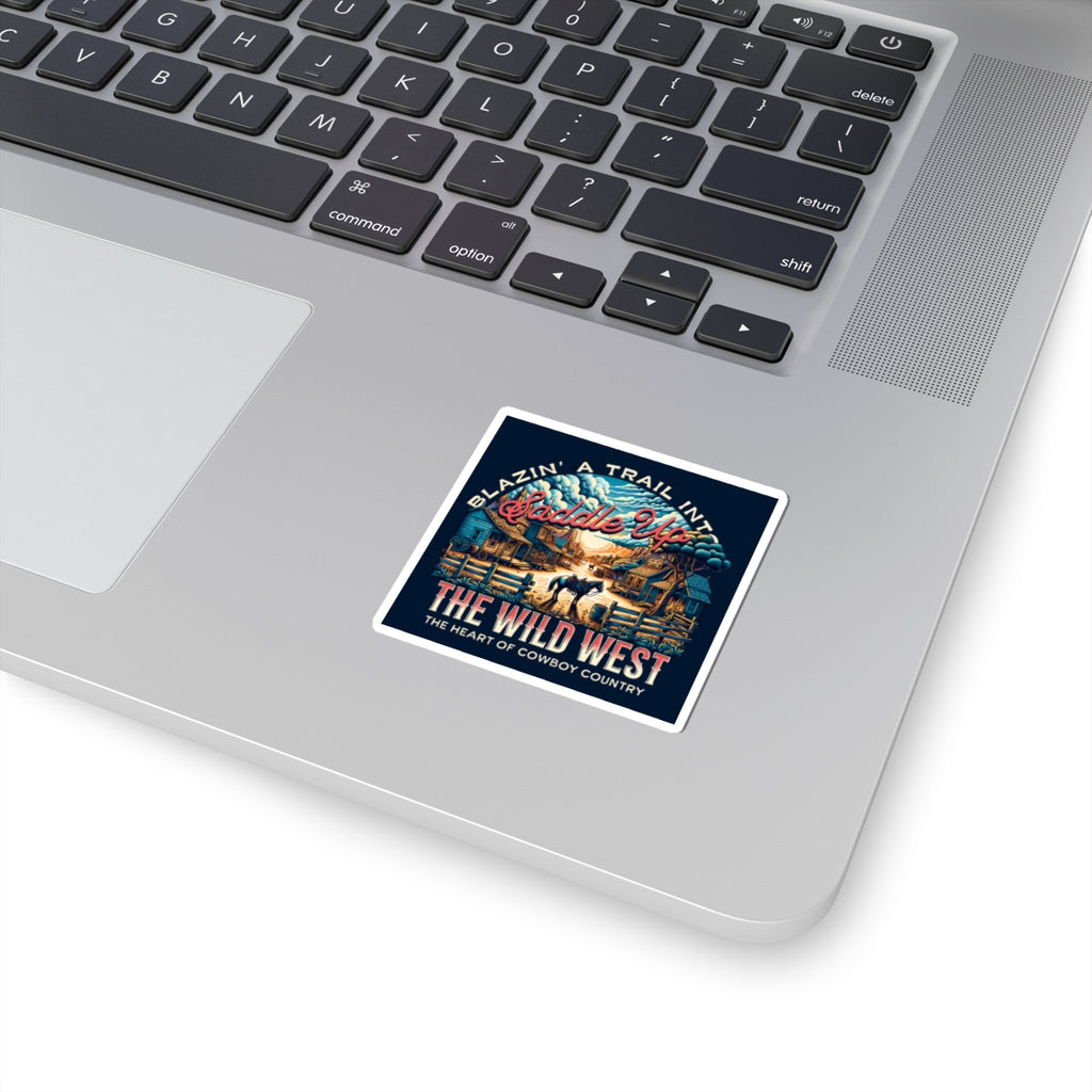 Blazin' A Trail Sticker
