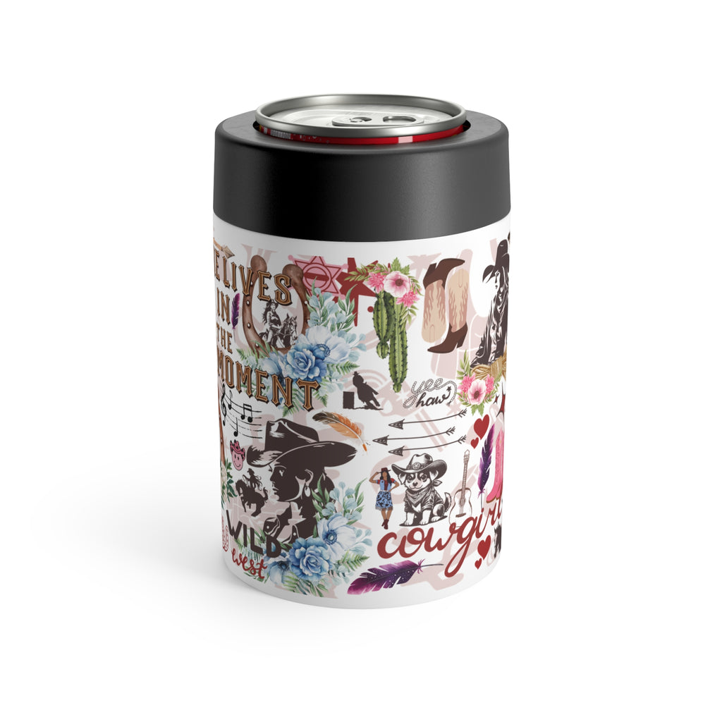 Cowgirl Vibes Can Cooler